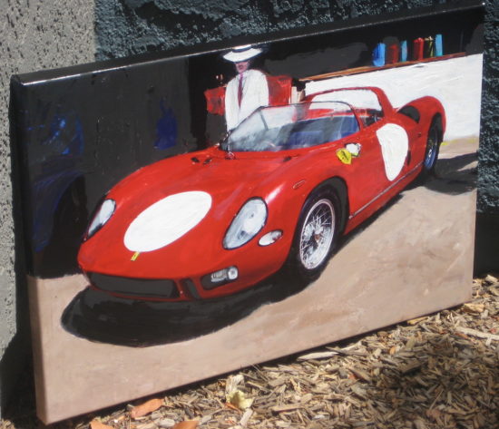 Ferrari art by Wallace Wyss