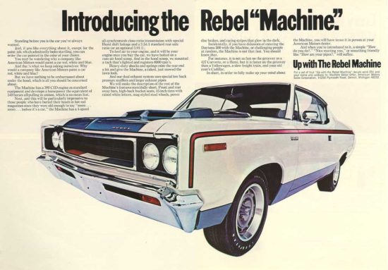 AMC Rebel Machine Ad