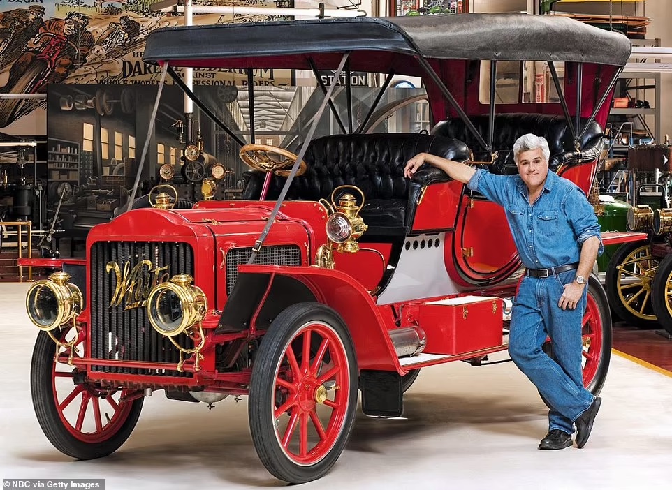 Jay Leno is Burned by Gasoline Leak in a Steam Car