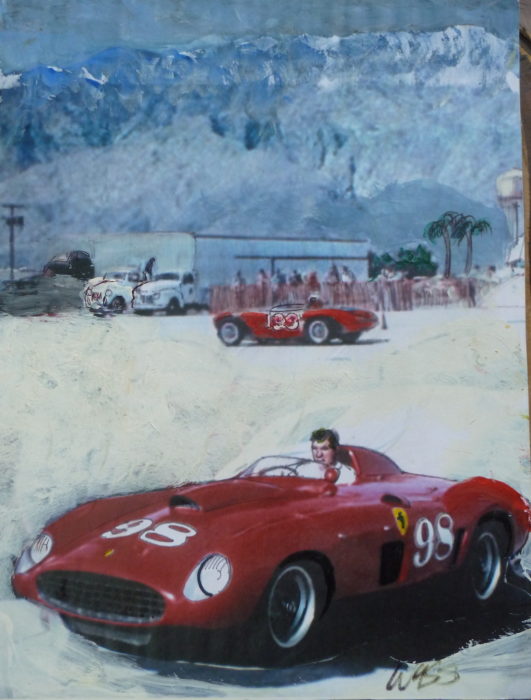 Shelby in Palm Springs mid-'50s-Wyss Art