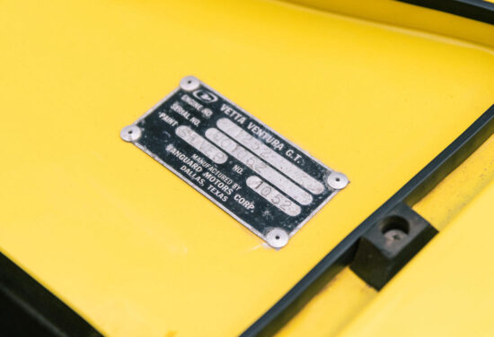 Thorndyke Special chassis tag