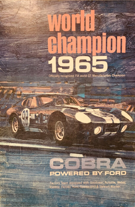 Shelby Cobra Poster