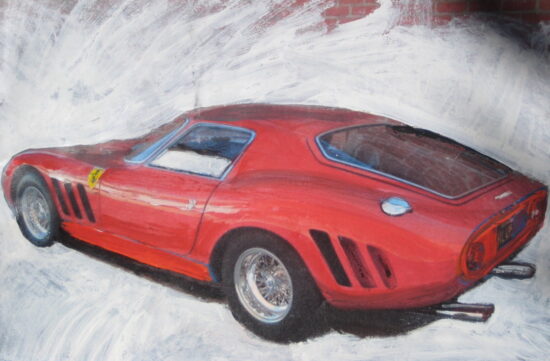 Art by Wallace Wyss - Ferrari 250 GT Coupé by Drogo
