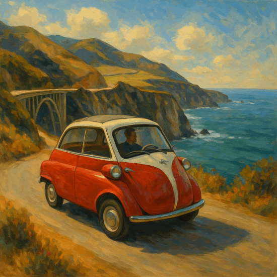 Iso Isetta by Chat GPT 40
