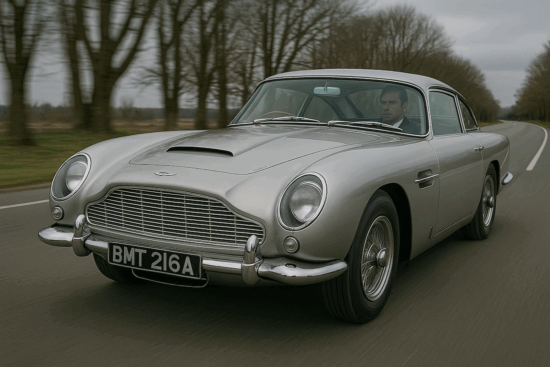 Aston Martin DB5 - James Bond Like