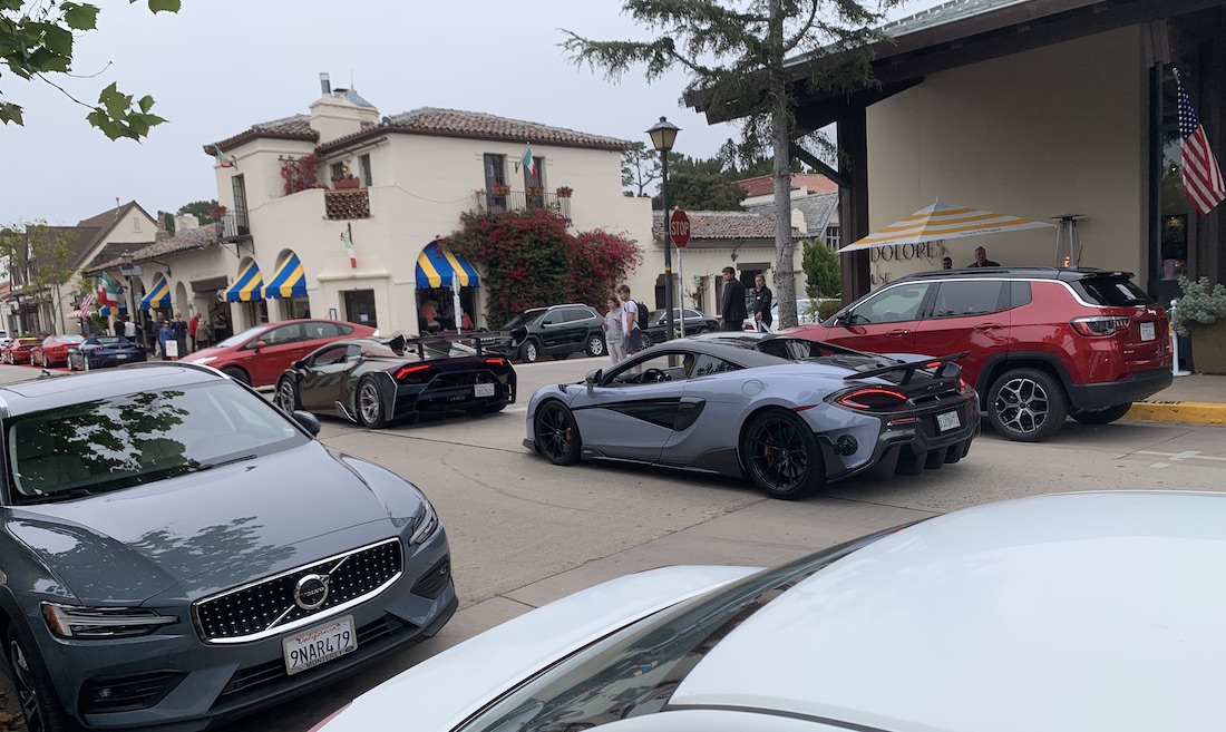 Supercar Drivers Behaving Badly in Monterey
