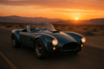 Shelby Cobra in desert
