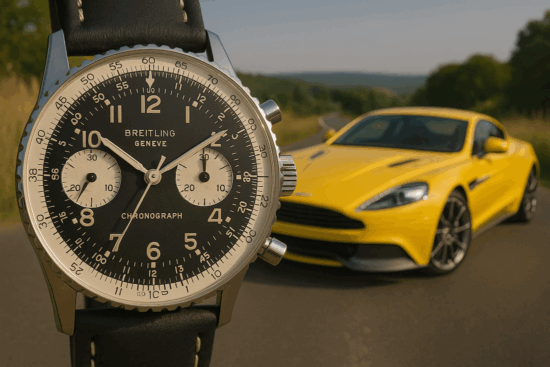 Breitling Chronograph and Aston Martin