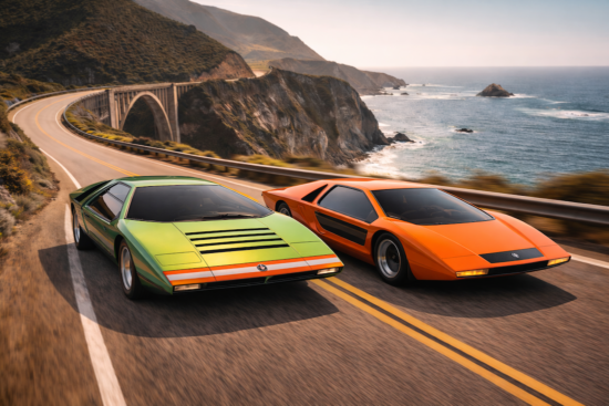 Alfa Romeo Carabo and the Lancia Stratos Zero