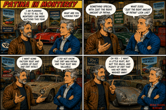 Patina in Monterey - Comic