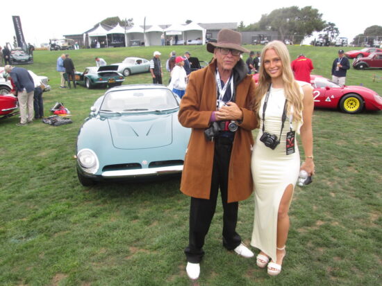 Wallace Wyss and London Hibbs at Concorso Italiano