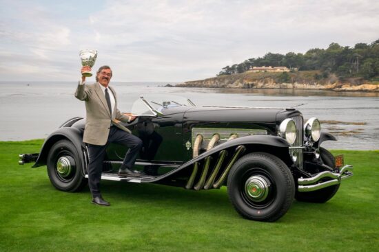 1935 Duesenberg SSJ Special Speedster shown by Harry Yeaggy Named Best of Show at the 75th Pebble Beach Concours d’Elegance.