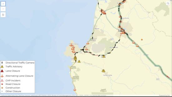 Monterey Car Week - 2026 Map