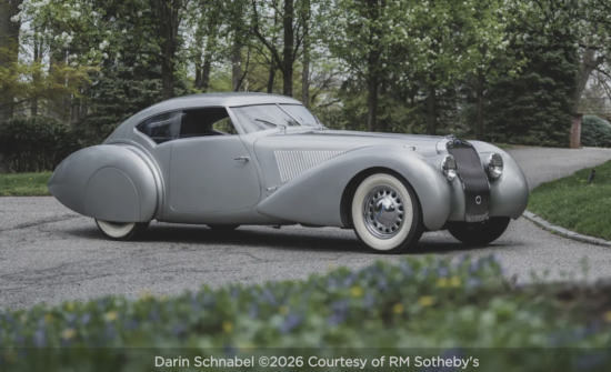 1937 Delage D8-120 S Aerodynamic Coupe by Pourtout