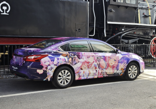 Anime Car Wrap